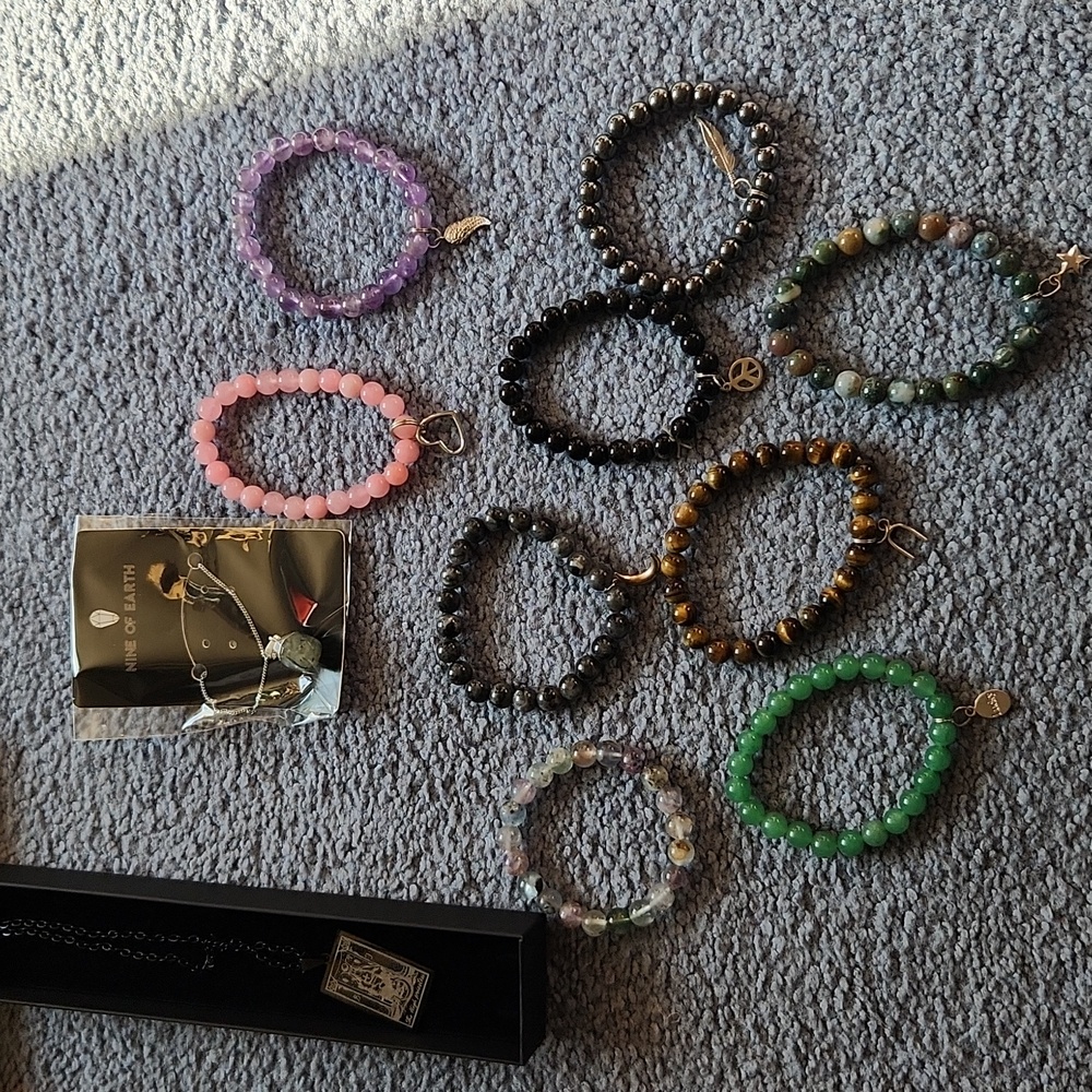 Witchy boho jewelry lot new